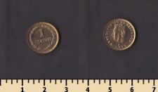 Сальвадор 1 сентаво 1989