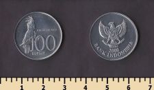 Индонезия 100 рупий 2000