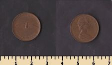 Канада 1 цент 1967