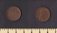 Канада 1 цент 1967