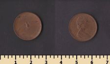 Канада 1 цент 1967