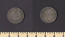 Колумбийский лепрозорий 2 сентаво 1921