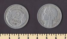 Франция 2 франка 1947
