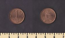 Нидерландские Антилы 1 цент 1978