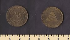 Никарагуа 25 сентаво 2014