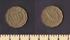 Чили 100 эскудо 1974