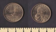 США 1 доллар 2001