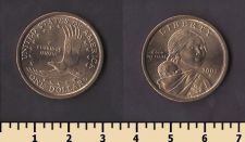 США 1 доллар 2001