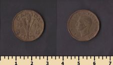 Канада 5 центов 1943