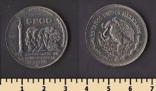 Мексика 200 песо 1985