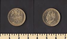 Чили 20 сентесимо 1972