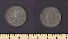 Нигерия 1 шиллинг 1961