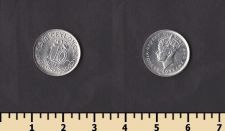 Цейлон 10 центов 1941