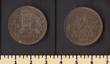 Финляндия 5 марок 1972