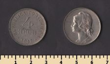 Португалия 4 сентаво 1917
