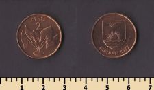 Кирибати 2 цента 1979