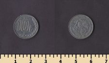 Мексика 10 сентаво 1995