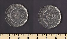 Аргентина 25 песо 1966