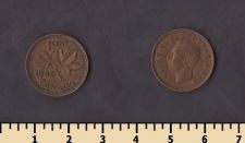 Канада 1 цент 1948