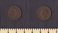 Канада 1 цент 1948