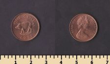 Бермуды 1 цент 1971