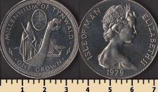 Мэн остров 1 крона 1979
