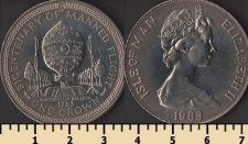 Мэн остров 1 крона 1983