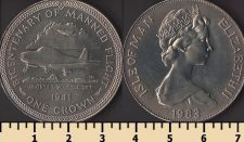 Мэн остров 1 крона 1983