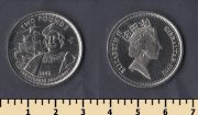 Гибралтар 2 фунта 1992