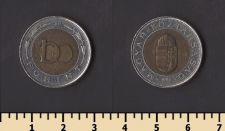 Венгрия 100 форинтов 1996