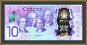 Канада 10 долларов 2017 P-112 (112a) UNC