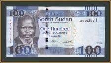 Южный Судан 100 фунтов 2019 P-15 (15d) UNC