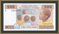 Центральная Африка (F - Экваториальная Гвинея) 500 франков 2002 (2017) P-506 Fd UNC