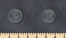 Тринидад и Тобаго 10 центов 1972