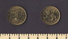 Болгария 50 стотинки 1992