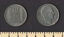 Франция 10 франков 1947