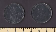 Ватикан 100 лир 1967