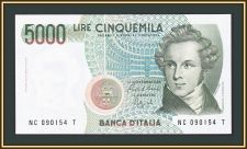  5000  1985 P-111 (111b.2) UNC