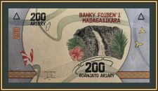 Мадагаскар 200 ариари 2022 P-98 UNC