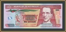 Гватемала 10 кетсалей 2022 P-123 (123Аi) UNC