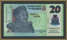 Нигерия 20 найра 2021 P-34 (34q) UNC