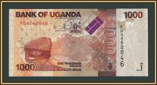 Уганда 1000 шиллингов 2022 P-49(49g) UNC