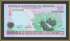 Руанда 500 франков 1998 P-26 (26b) UNC