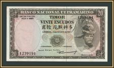 Тимор 20 эскудо 1967 P-26 (26a.7) a-UNC