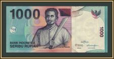 Индонезия 1000 рупий 2000 (2013) P-141 (141m) UNC