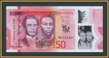 Ямайка 50 долларов 2022 (2023) P-96(96а) UNC