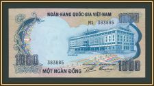 Южный Вьетнам 1000 донг 1972 P-34 (34a) UNC