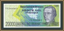 Никарагуа 20000 кордоб 1989 P-160 (160a) UNC