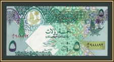 Катар 5 риалов 2003 P-21 (21а) UNC