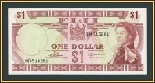Фиджи 1 доллар 1974 P-71 (71b) UNC